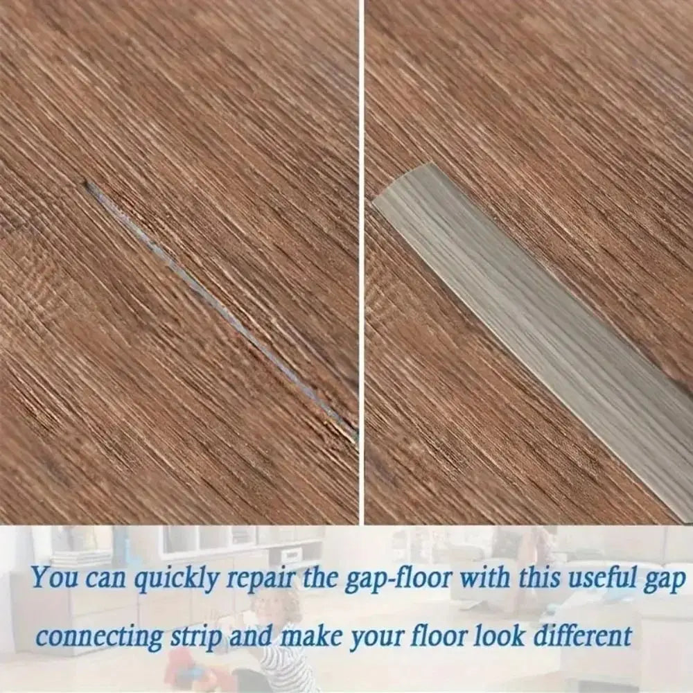 Wood Like Self Adhesive Floor Transition Strip PVC Material Insect Proof Door Seal Waterproof Windproof